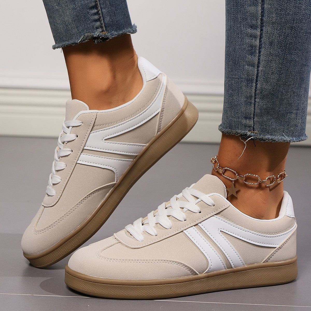 Easy-to-wear athletic shoes designed especially for you