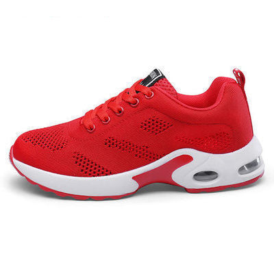 Comfortable woven mesh athletic shoe for your long day