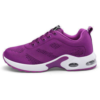 Comfortable woven mesh athletic shoe for your long day