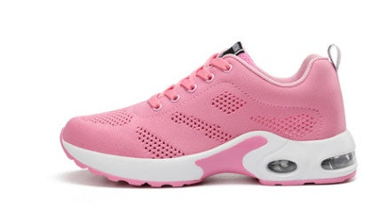 Comfortable woven mesh athletic shoe for your long day