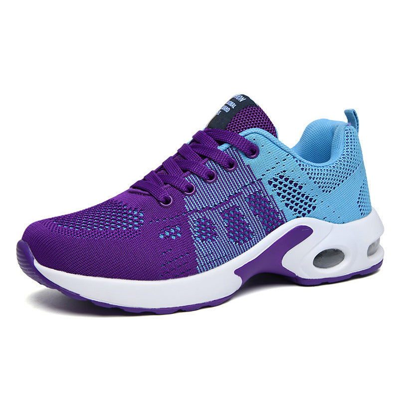 Comfortable woven mesh athletic shoe for your long day
