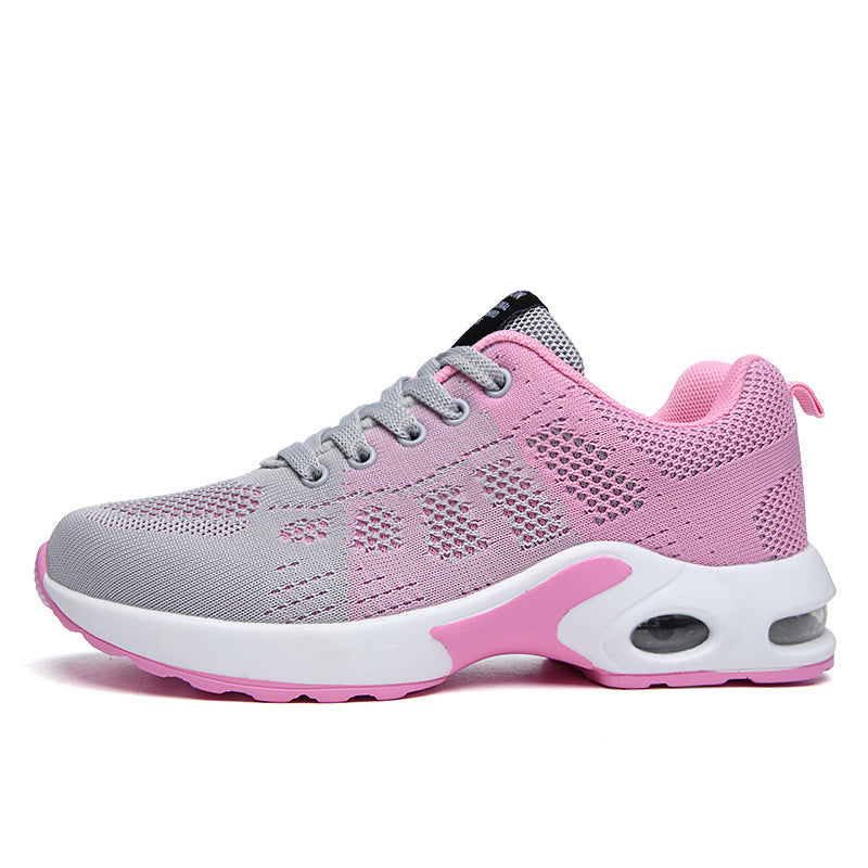 Comfortable woven mesh athletic shoe for your long day