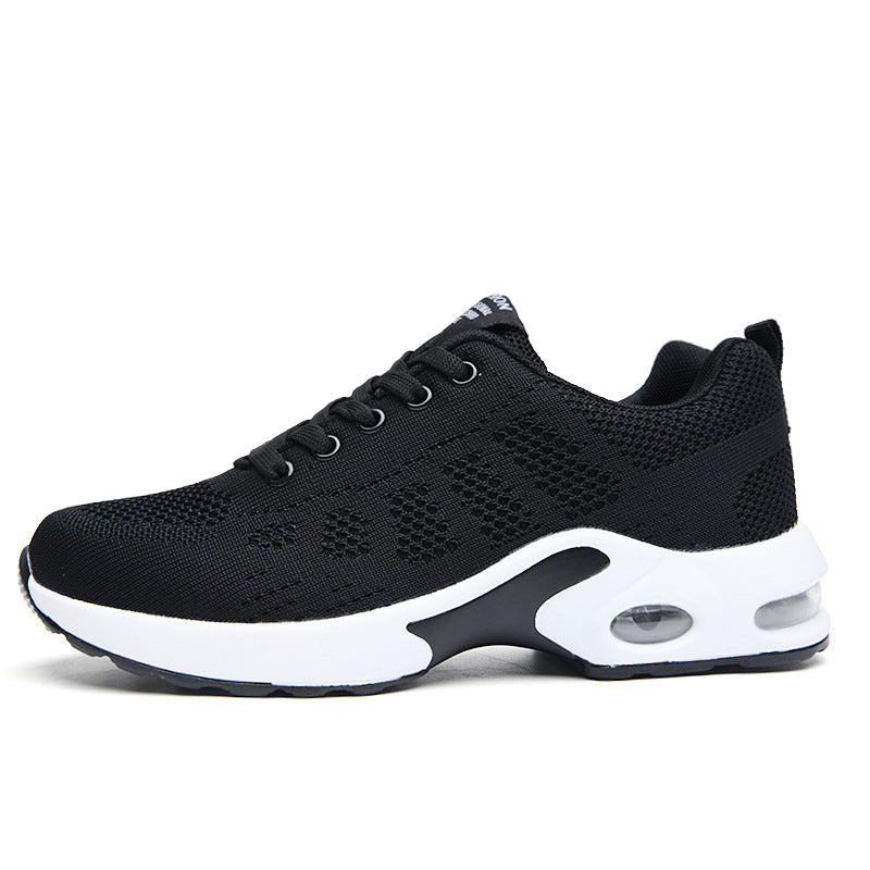 Comfortable woven mesh athletic shoe for your long day
