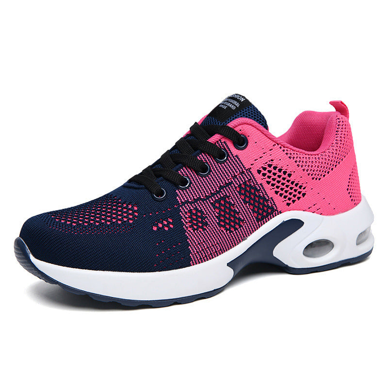 Comfortable woven mesh athletic shoe for your long day